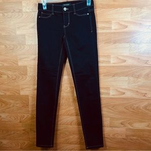 White House Black Market Dark Blue Wash Jeans Size XXS Skinny Leg w/5 Pockets